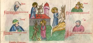Bayerische Staatsbibliothek - Clm 3003, fol. 12r - 14th century (second half)