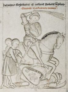 Bodleian Library - Douce 204, fol. 15v - 1430 (circa)