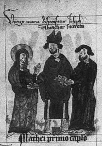 Bibliothèque royale de Belgique - 281-283 (cat. no. 2140), fol. 9v - 1390 (circa)