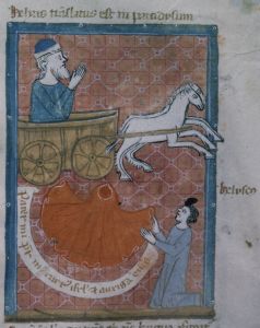 Biblioteca Corsiniana - 55.K.2 (Rossi 17), fol. 43r - 14th century (first half)