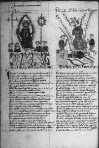 Bibliothèque royale de Belgique - 281-283 (cat. no. 2140), fol. 43v - 1390 (circa)