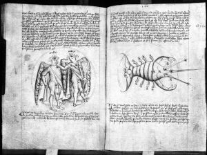 Scot, Michael p.90v-91r - 15th century
