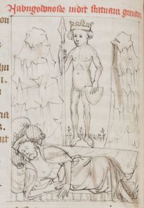 Beinecke Rare Book and Manuscript Library, Yale University - 27, fol. 28v - 1400 (circa)