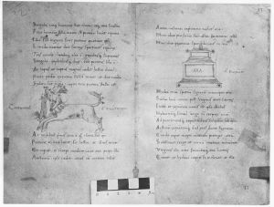 Basinio da Parma (Basinius Parmensis) p.16v-17r - 15th century (second half)