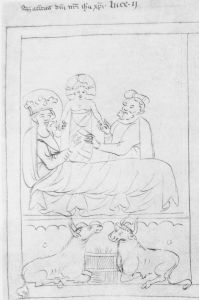 Bayerische Staatsbibliothek - Clm 146, fol. 10v - 14th century (second quarter)