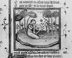 Bibliotheque municipale - 742, fol. 167r - 1385 (circa)