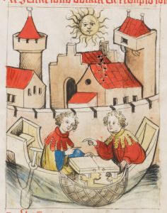 Benediktinerkollegium - Cod. membr. 8, fol. 7v - 1427