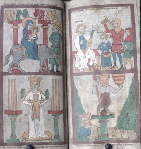 Historisches Archiv - Best. 7020 (W (with asterisk)) 105, fol. 48-49 - 14th century (second half)