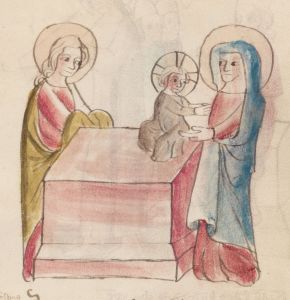 Universitätsbibliothek - Cod.I.2.2.23 (Oettingen-Wallersteinsche Bibliothek), fol. 48v - 1350 (circa)
