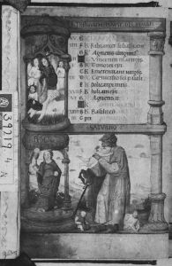 British Library - Add MS 11866, fol. 1v - 15th century (late)