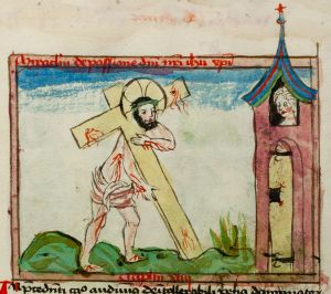 Konsistorialbibliothek (kept in the Stadtarchiv) - WD 107, fol. 89r - 15th century (middle)