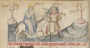 Kongelige Bibliotek - GKS 79 folio, fol. 34v - 1440 (circa)