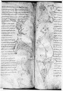 British Library - Royal 13 A XI, fol. 107v-108r - 11th century (fourth quarter)