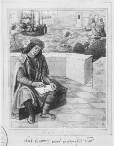Ovid (Publius Ovidius Naso) p.154v - 15th century
