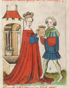 Benediktinerkollegium - Cod. membr. 8, fol. 10r - 1427