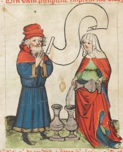 Benediktinerkollegium - Cod. membr. 8, fol. 35r - 1427