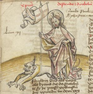 Universitätsbibliothek - germ. qu. 100, fol. 41v - 15th century (third quarter)