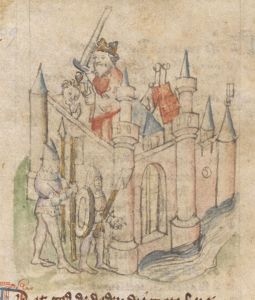 British Library - Add MS 11575, fol. 57r - 1410 (circa)