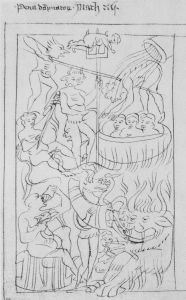 Bayerische Staatsbibliothek - Clm 146, fol. 43v - 14th century (second quarter)