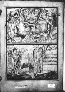 Bodleian Library - Auct. D. 4. 17, fol. 16v - 1250 (circa)