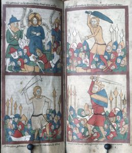 Historisches Archiv - Best. 7020 (W (with asterisk)) 105, fol. 64-65 - 14th century (second half)