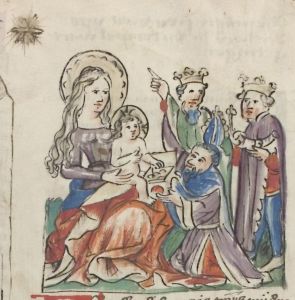 Universitätsbibliothek - Pal. germ. 432, fol. 57r - 1420 (circa)