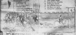 Benoît de Sainte-Maure p.219v b - 14th century (second quarter)