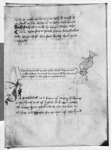 Trinity College Library - O.7.2, fol. 7r - 15th century
