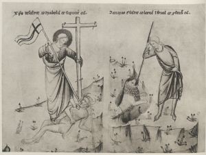 Fitzwilliam Museum - 43-1950, fol. 13v - 1370 (circa)