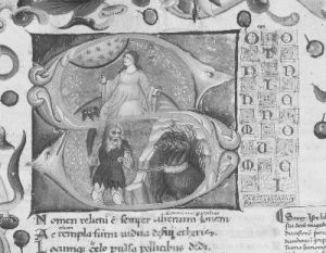Seneca, Lucius Annaeus p.2r - 14th century