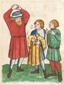 Bayerische Staatsbibliothek - Clm 3003, fol. 25v - 14th century (second half)