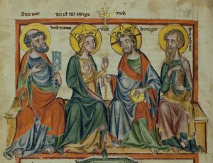 Badische Landesbibliothek - Karlsruhe 3378, fol. 148 - 14th century (middle)