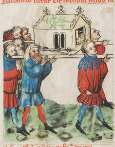 Benediktinerkollegium - Cod. membr. 8, fol. 15r - 1427