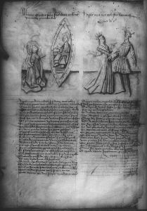 Biblioteca Nazionale Universitaria - I.II.11, fol. 43v - 15th century (second quarter)