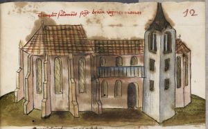 Universitätsbibliothek - Cod.I.2.2.24 (Oettingen-Wallersteinsche Bibliothek), fol. 12r - 1456