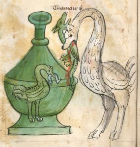 Bayerische Staatsbibliothek - Clm 3003, fol. 27v - 14th century (second half)