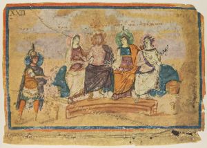 Biblioteca Ambrosiana - Cod. F 205 Inf., fol. 23 - 5th century (late)
