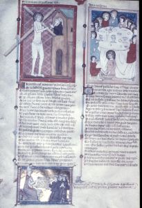 Biblioteca Corsiniana - 55.K.2 (Rossi 17), fol. 15v - 14th century (first half)