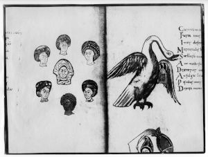 Germanicus Caesar p.4v-5r top - 10th century
