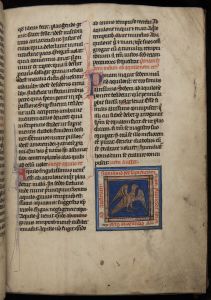 Sidney Sussex College - 100, fol. 5r - 1230 (circa)