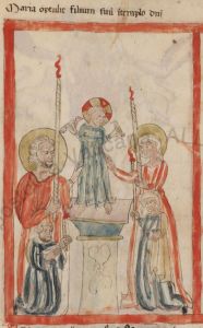 Biblioteca Apostolica Vaticana - Reg. lat. 99, fol. 12v - 1428