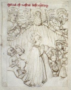 Bodleian Library - Douce f. 4, fol. 38a - 1460 (circa)