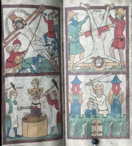 Historisches Archiv - Best. 7020 (W (with asterisk)) 105, fol. 88-89 - 14th century (second half)