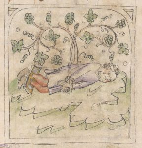 British Library - Add MS 11575, fol. 19v - 1410 (circa)