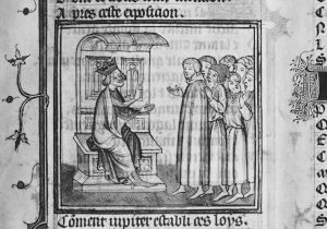 Bibliotheque municipale - 742, fol. 8r - 1385 (circa)