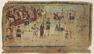 Biblioteca Ambrosiana - Cod. F 205 Inf., fol. 55 - 5th century (late)