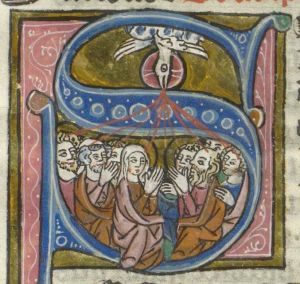 Universitätsbibliothek - Ms. Barth. 115 (Ausst. 27), fol. 134rb - 1324 (circa)