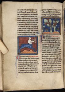 Sidney Sussex College - 100, fol. 27v - 1230 (circa)