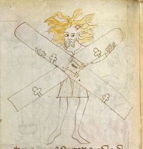 British Library - Arundel MS 120, fol. 35v - 14th century (second half)