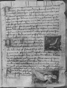 St John's College - 178, fol. 185r - 14th century